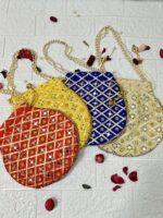 Mirror Work Potli Bags