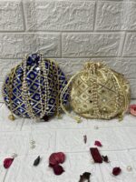Mehendi Gifts Mirror Work Potli Bags For Return gifts