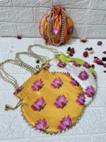 Lotus Potli Bags