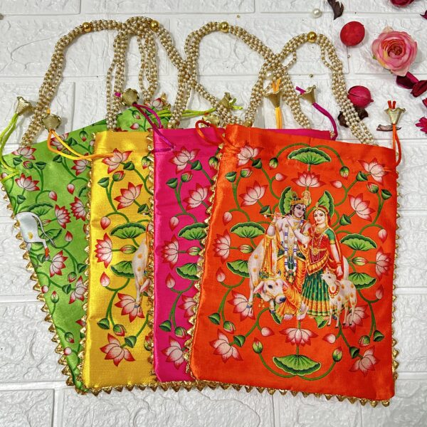 Radha Krishna Potli Bags