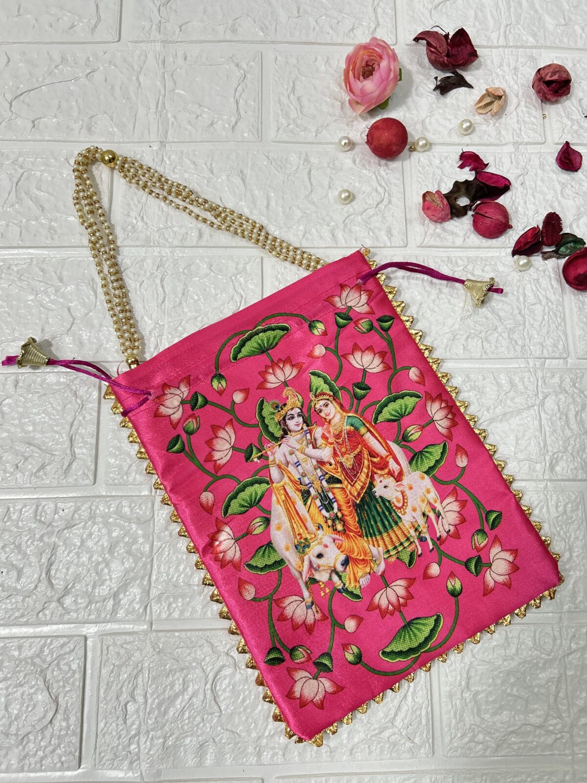 Radhe Krishna Potli Bag Return Gifts