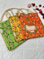 Cow Print Potli Bags For Return Gifts