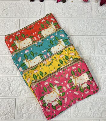 Pichwai Pouch Bag Gifts