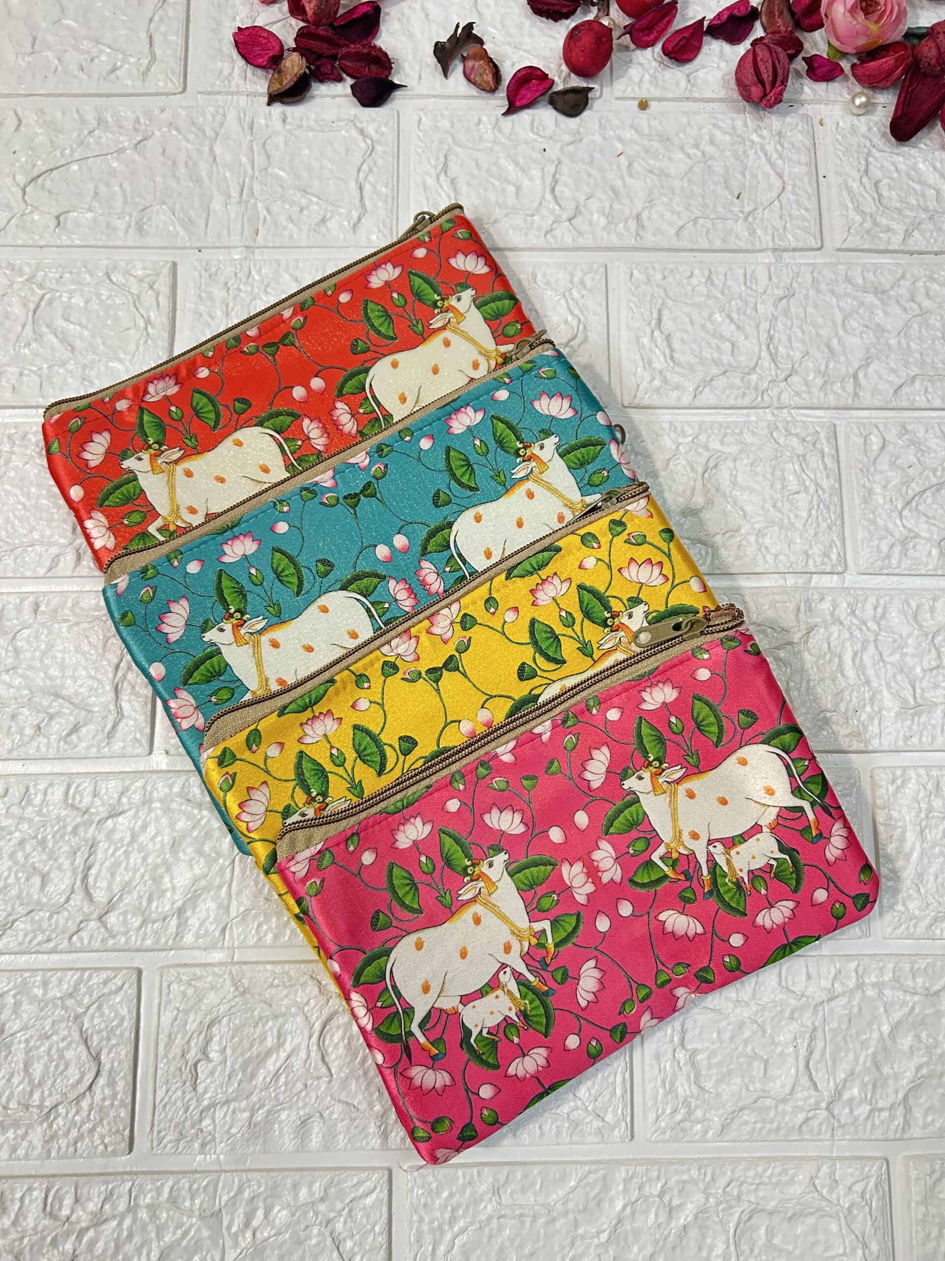 Pichwai Pouch Bag Gifts