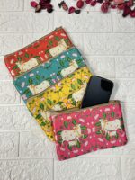 Pichwai Clutch Pouch Bag