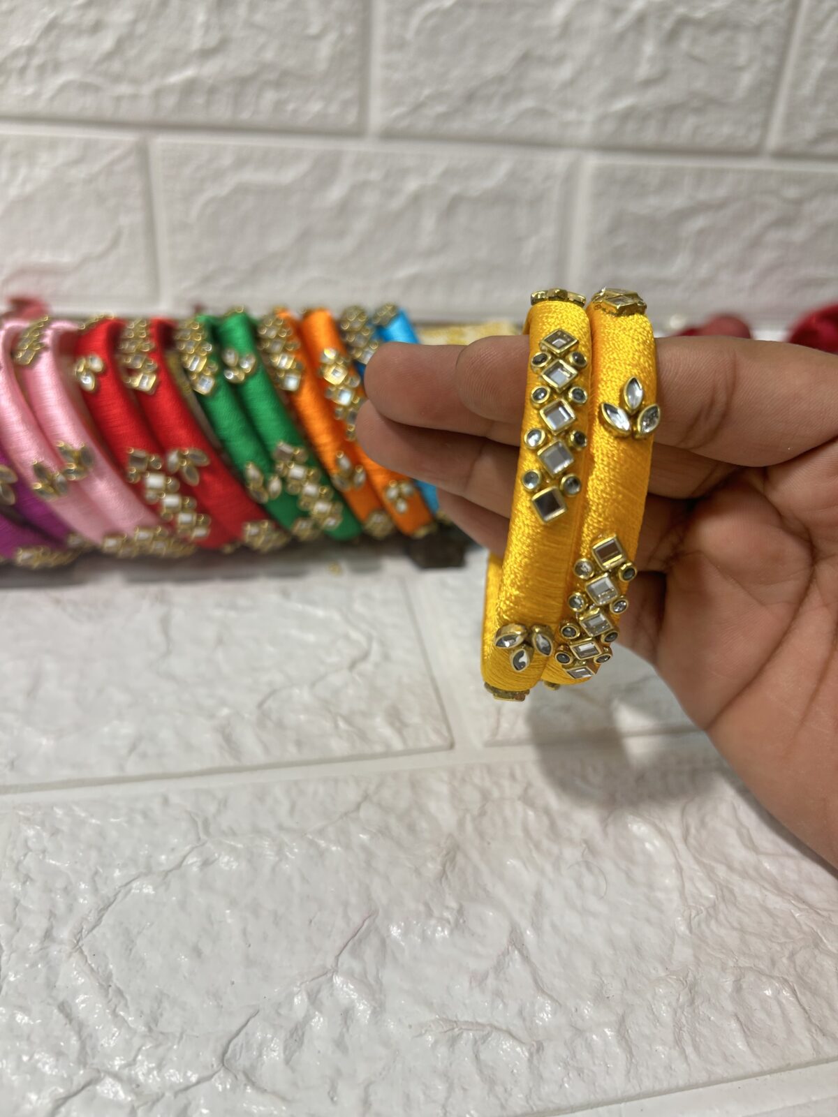 Silk Thread Bangles Sangeet Return Gifts