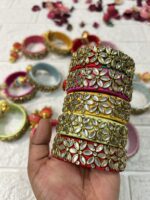 Silk Thread Openable Bangle Bracelets For Mehendi Gifts Sangeet Party Gifts Haldi Gifts Bridesmaid Return Gifts