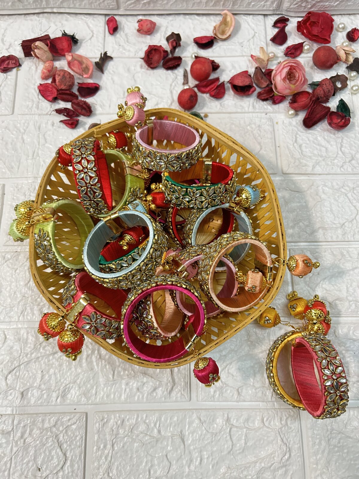 Openable Silk Thread Bangle