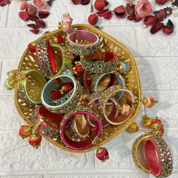 Openable Silk Thread Bangle