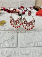 Dangle Meenakari Earrings Mehndi Sangeet Party Gifts
