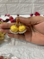 Mehendi Gifts Meenakari Jhumki Earrings Mehendi Gifts