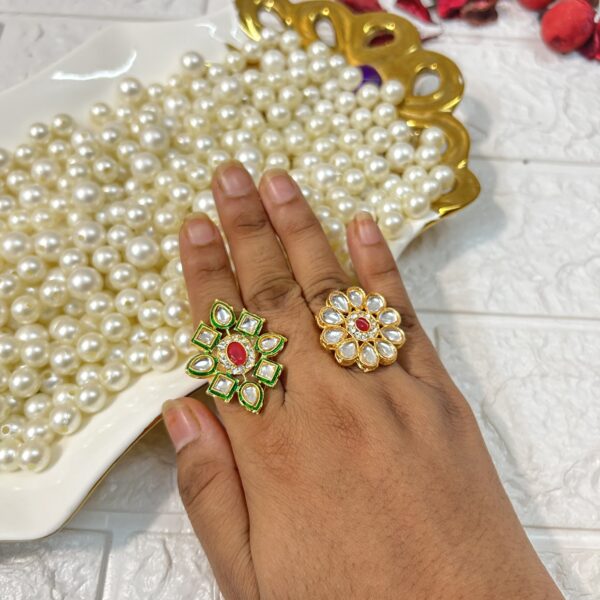 Kundan rings Haldi Mehendi Return Gifts