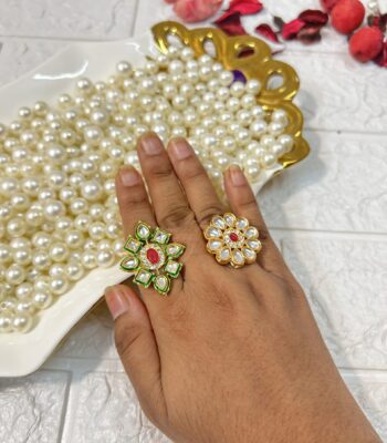 Kundan rings Haldi Mehendi Return Gifts