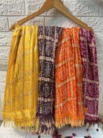 Bandhani Dupatta Return Gifts, Mehndi Gifts, Women's Party Gifts