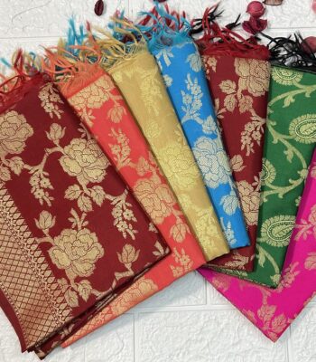 Banarasi Dupatta For Mehendi Sangeet Gifts Wedding Return Gifts For Guests