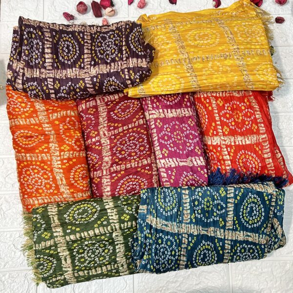 Bandhani Dupatta Return Gifts, Mehndi Gifts, Women's Party Gifts