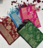 Banarasi Dupatta For Mehendi Sangeet Gifts Wedding Return Gifts For Guests