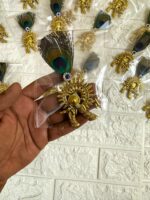 Krishna Flute Brooch wedding gifts, baraat swagat gifts, puja gifts