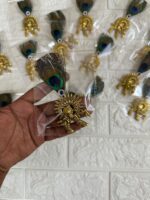 Krishna Flute Brooch wedding gifts, baraat swagat gifts, puja gifts