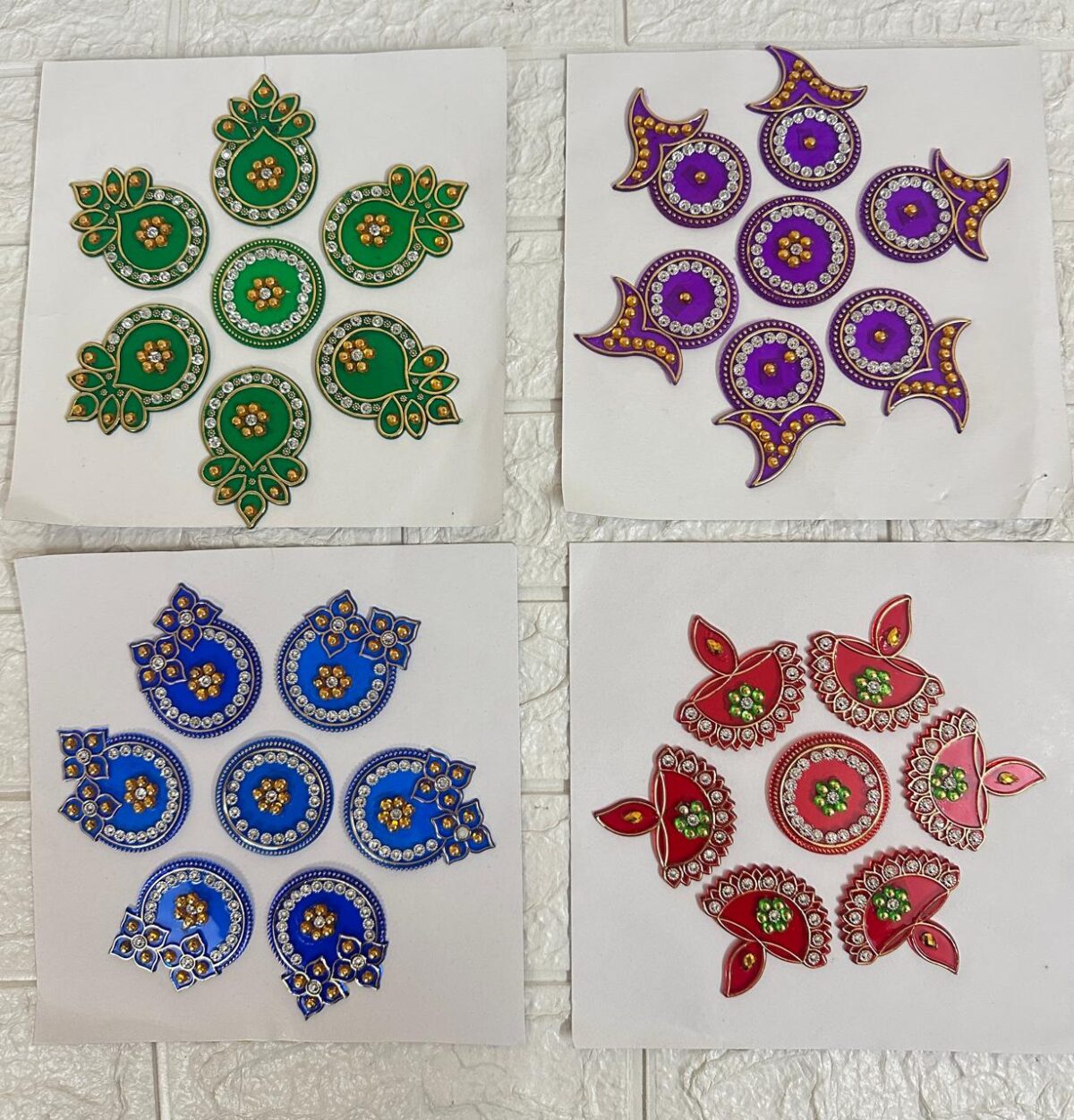 Acrylic Rangoli Home Decor Housewarming Gifts Pooja Return Gifts For Guests