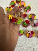 Flower Ring Mehndi Gifts Floral Jewelry Haldi Gifts