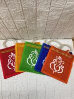 Ganesh Ji Jute Bags Wedding Gifts, Party Gifts, Puja Gifts, Return Gifts For Guests
