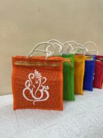 Ganesh Ji Jute Bags Wedding Gifts, Party Gifts, Puja Gifts, Return Gifts For Guests