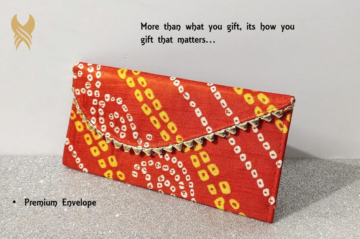 Shagun Envelope Wedding Gifts Bandhani Envelope Shagun Envelope
