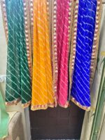 Leheriya Gota Patti Dupatta Wedding Gifts Mehndi Haldi Return Gifts For Guests