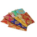 Multicolor Mango Print Shagun Envelope Wedding Return Gifts For Guests