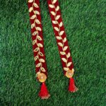 Red Gota Patti Welcome Dupatta For Guests