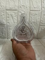 German Silver Ganesha Frame, Wedding Gifts, Puja Return Gifts