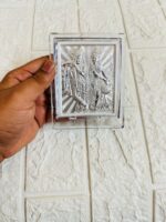 Radha Krishna German Silver Frame For Return Gifts