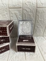 Radha Krishna German Silver Frame For Return Gifts