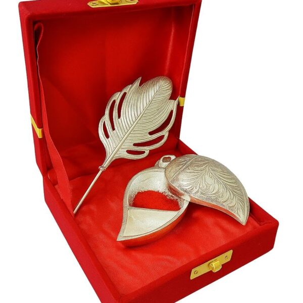 German Silver KumKum Box