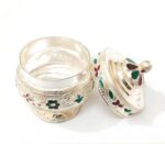 German Silver Sindoor Box/kumkum box/kunguma chimil