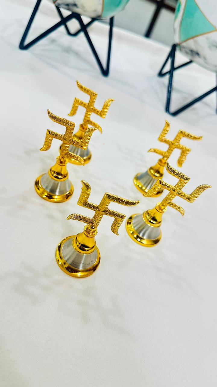 Swastik Metal Mini Bells