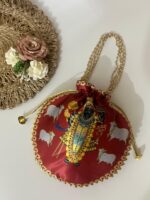 Shreenath Ji Pichwai Potli Bags