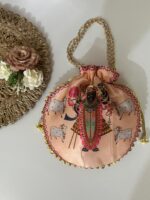 Shreenath Ji Pichwai Potli Bags